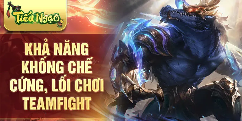 Khả năng khống chế cứng, lối chơi teamfight