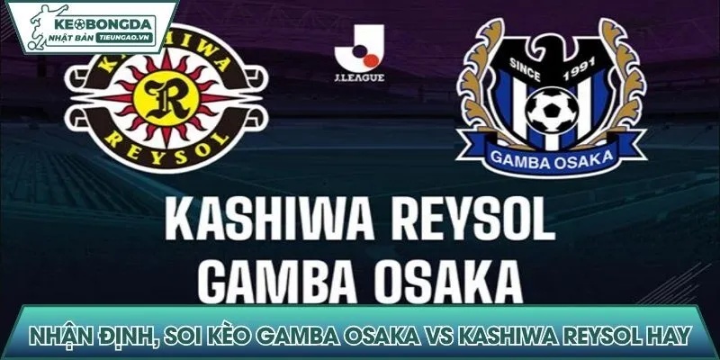 Nhận định, soi kèo Gamba Osaka vs Kashiwa Reysol hay
